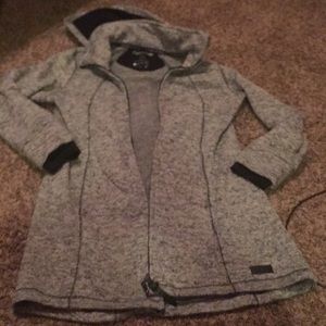 Calvin Klein performance hooded zip up jacket.